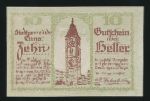 Нотгельды Австрии, 10 геллеров (1920 г.)