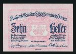 Нотгельды Австрии, 10 геллеров (1920 г.)