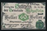 Нотгельды Австрии, 60 геллеров (1920 г.)