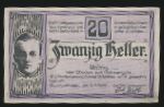 Нотгельды Австрии, 20 геллеров (1920 г.)