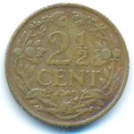 Кюрасао, 2 1/2 цента (1948 г.)