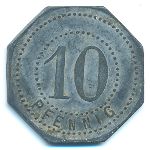 Хамборн., 10 пфеннигов (1917 г.)