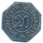 Хельдрунген., 20 пфеннигов