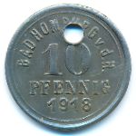 Хомбург., 10 пфеннигов (1918 г.)