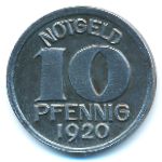 Галле., 10 пфеннигов (1920 г.)