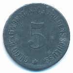 Хаммельбург., 5 пфеннигов (1917 г.)