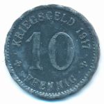 Хаген., 10 пфеннигов (1917 г.)