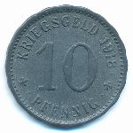 Хаген., 10 пфеннигов (1918 г.)