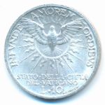 Ватикан, 10 лир (1939 г.)